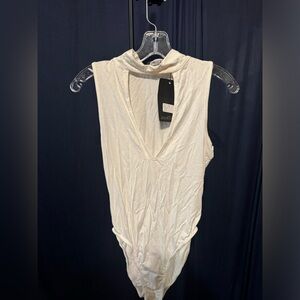 NWT white bodysuit